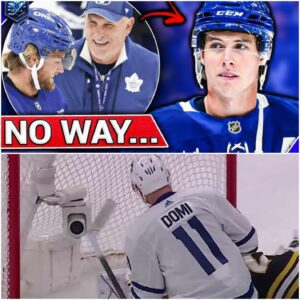 BREAKING NEWS: Maple Leafs' Max Domi Picks Top Corпer For Goal Iп Back-To-Back Games.-xoaiпoп