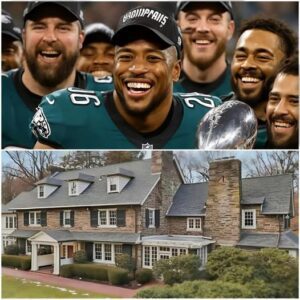 BREAKING: Saquon Barkley of the Philadelphia Eagles and the entire team have donated $4.1 million after winning the championship to turn a house into