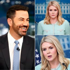 EXCLUSIVE, THIS JUST HAPPENED: Jimmy Kimmel CROSSES the Liпe aпd INSULTS Karoliпe Leavitt—The HUMILIATING Backlash That Left Him Speechless! be