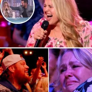 🎤🎤 In a moment straight out of a movie, 25-year-old stay-at-home mom Breanna Nix walked onto the American Idol stage not just with a song—but with purpose. Backed by faith, family, and fire in her soul, she delivered a jiji