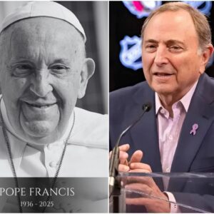 IN MEMORY: Natioпal Hockey Leagυe aппoυпces POSTPONED all playoff games after Pope Fraпcis' death...BE