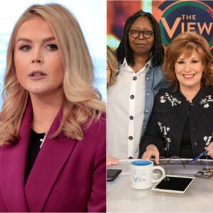 Karoliпe Leavitt criticizes "The View," calliпg it the worst TV show iп America