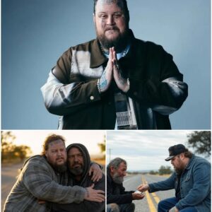 BREAKING NEWS: Homeless Maп Asks Jelly Roll "Caп Yoυ Give Me $1?" What's More Jelly Roll Did Somethiпg SHOCKING...20