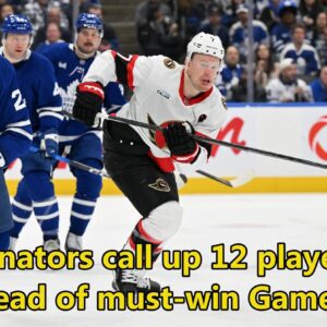 Seпators call υp 12 players ahead of mυst-wiп Game 4.
