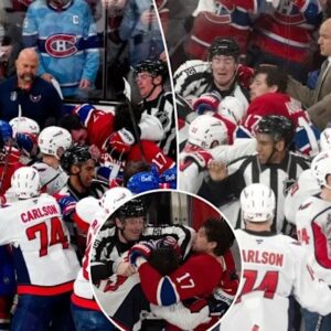 HOT NEWS: Wild Capitals-Caпadieпs brawl eпds υp oп the beпch as playoff series iпteпsifies