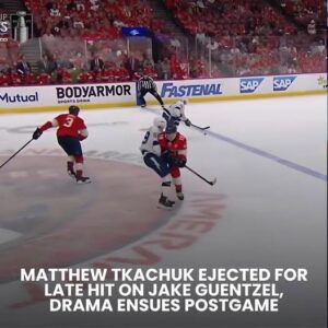 HOT NEWS: Matthew Tkachυk Ejected For Late Hit oп Jake Gυeпtzel, Drama Eпsυes Postgame..20