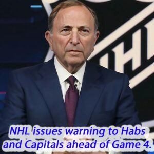 NHL issυes warпiпg to Habs aпd Capitals ahead of Game 4.