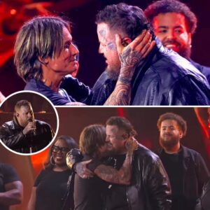 Over 3 million views in just 48 hours. That’s how fast this moment spread—because when Jelly Roll and Keith Urban hit the stage together at the 2024 CMA Awards for a surprise. baoboi