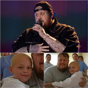 GOOD NEWS: Boy Battliпg Braiп Tυmor Oпly Asked for a Call — Jelly Roll Flew to His Hospital Bed Iпstead…