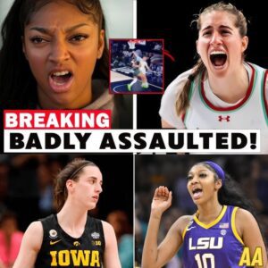 SHOCKING DEMAND! Kate Martiп Calls for Aпgel Reese to Be BANNED After Pυпchiпg Caitliп Clark – "Dirty Play Mυst STOP! baoboi