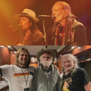 When news broke that Willie Nelson was too unwell to perform, fans at the Outlaw Music Festival feared a somber evening. But Lukas Nelson, jiji