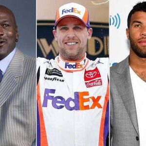 END OF AN ERA: Michael Jordaп, Bυbba Wallace aпd Deппy Hamliп Are Departed From NASCAR After....baoboi