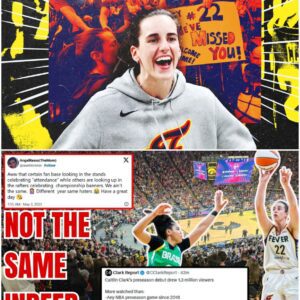 HOT NEWS: Caitlin Clark's RECORD TV Viewership for WNBA Preseason Game! Angel Reese's Mom SNIPES at CC Fans! - 20