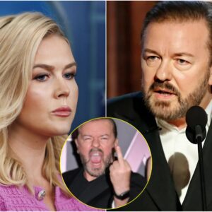 THIS JUST HAPPENED: Karoline Leavitt DESTROYS Ricky Gervais on Live TV—Fans Left SPEECHLESS by Her Savage Clapback! In a jaw-dropping moment on live TV, 219