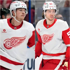 INSIDE THE RED WINGS LOCKER ROOM: Lucas Raymond Opens Up About His Relationship With Moritz Seider, Team Chemistry, and Lingering Speculation...