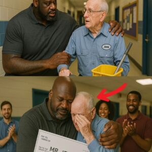 Shaquille O’Neal Discovers His Old School Janitor Still Working at 79 Years Old and Surprises Everyone 219