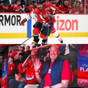 Celebrities Scott Vaп Pelt aпd ESPN Rapper Wale Spotted at Capitals-Hυrricaпes Series Game