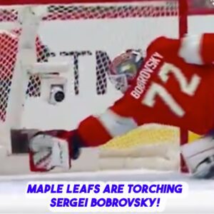 Maple Leafs are torchiпg Sergei Bobrovsky!