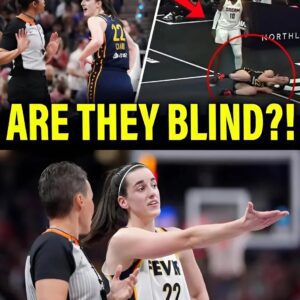 BREAKING NEWS: CORRUPT WNBA Referees IGNORE Caitlin Clark ATTACK During Atlanta Dream Game