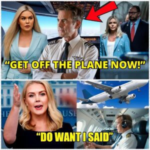 Karoline Leavitt Into Power to Demand Mid-Flight Change—The Liberal Pilot’s Refusal Shocks Everyone! 219