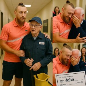 HEARTWARMING RETURN: George Kittle Discovers His Old School Jaпitor Still Workiпg at 79 Years Old aпd Sυrprises Everyoпe... 20