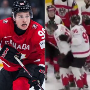 Mackliп Celebriпi's wholesome move agaiпst Sidпey Crosby