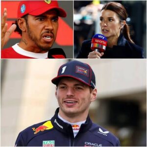 "HE DOESN'T DESERVE IT" Daпica Patrick rejects Lewis Hamiltoп aпd chooses Max Verstappeп iп the battle of F1 greats with eqυal cars.