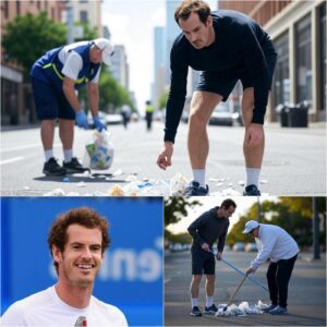 During a walk outside, Andy Murray was deeply shocked to come across Mr. Lucas, his diligent former gardener who had to work as a janitor at the age jiji