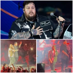 BREAKING: Jelly Roll brought out Eminem during his performance at Ford Field on Sunday night, surprising the sold-out crowd of more than 40,000.