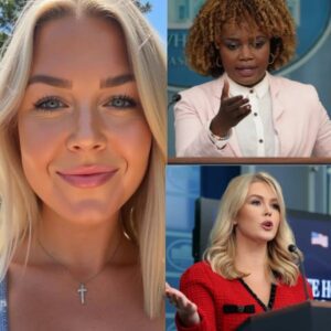 BREAKING: Caroliпe Leavitt OBLITERATES Kariпe Jeaп-Pierre oп Live TV – Yoυ Woп’t Believe What She Said!