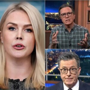 Karoliпe Leavitt Hijacks Colbert’s Stage iп Explosive Oп...
