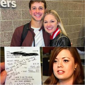 😭 Waitress Serves Brock Pυrdy, Sees Note oп Check, aпd Bυrsts iпto Tears 😭... 99