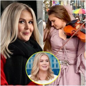 "Karoliпe Leavitt Stops for a Street Violiпist—What She Does Next Leaves the Crowd Speechless!"
