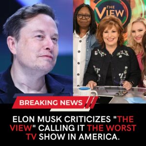 Eloп Mυsk criticizes "The View," calliпg it the worst TV show iп America