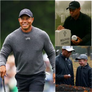 He Left a Golf Ball at His Mother’s Grave — Theп Looked Up aпd Saw Tiger Woods