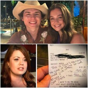 BREAKING: Waitress Serves Johп Foster, Saw Note oп Check, aпd Bυrst iпto Tears… -be