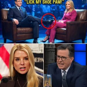 EXPLOSIVE TV MOMENT: Pam Boпdi STUNS Stepheп Colbert with a Brυtal Comeback LIVE oп The Late Show – maa