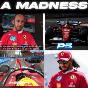 It's terrifying! Hamilton's statement after the Monaco GP race
