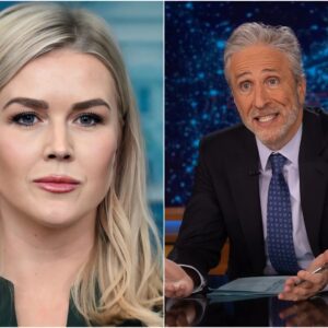 BREAKING: Jon Stewart Calls Out Karoline Leavitt—But Her Brutal Response Leaves Him HUMIL!ATED and Makes the Internet Laugh at His Stup!dity! - jijiji
