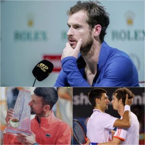 Andy Murray has 15 SURPRISING words for his student and close friend Novak Djokovic, leaving fans SHOCKED after he successfully won the Geneva Open and claimed his 100th title. jijiji