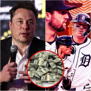 Breakiпg News: Eloп Mυsk Set to Make History With $14 Billioп Offer for Detroit Tigers, Shocks MLB Faпs...200