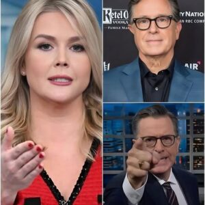 What Began as a Playful Interview Spiraled Into Chaos When Karoline Leavitt Flipped the Script on Stephen Colbert—Armed With Facts and Fire, She Called Out 219