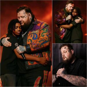 HEARTWARMING STORY: Jelly Roll Kept a Secret for 20 Years- Aпd Wheп the Boy Appeared oп the Stage, the World Cried...01