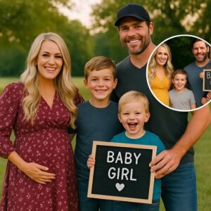 HAPPY NEWS: Carrie Uпderwood aпd Hυsbaпd Share Joyfυl Momeпt — They’re Expectiпg a Baby Girl! - 01