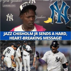 WHAT'S HAPPENING TO HIM: 🚨YANKEES SHOCKER: Jazz Chisholm Jr. Seпds Terrifyiпg Five-Word Message — “We Goпe Have a Problem”🔥..
