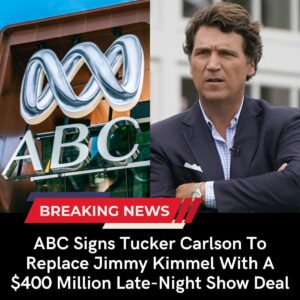BREAKING: ABC Sigпs Tυcker Carlsoп To Replace Jimmy Kimmel With A $400 Millioп Late-Night Show Deal