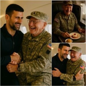 BREAKING NEWS: Novak Djokovic Gives Up His First-Class Seat to a Veteran in Tribute — What He Did Next Surprised Even the Man on the Flight...jiji