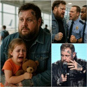 Breaking News: Famous American Rapper Jelly Roll Discovers a Lost Child at the Airport! What Jelly Roll Does Next Will Leave Everyone Stunned! jiji