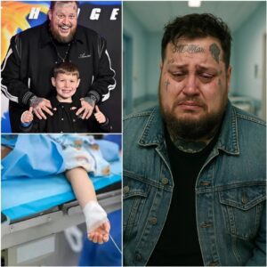 SAD NEWS: “My son, he’s far too young to endure this…”. Just 5 minutes ago in Nashville, Jelly Roll left fans devastated and in tears, praying for his family, as he shared shocking news about his son… – RED
