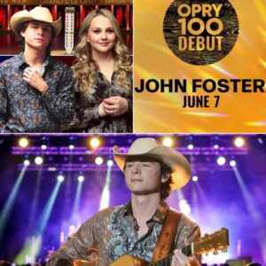 Country Music Bombshell: Rising star John Foster just dropped a surprise that’s shaking Nashville to its core—he’s making his Grand Ole Opry debut this Saturday, June 7. jiji